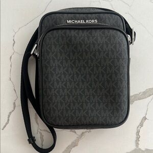 Michael Kors Dark Gray Messenger Bag